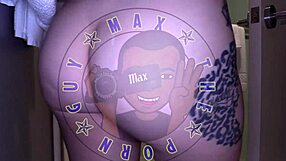 Olivia shows off her waxed pussy after hospital shift and gets creampied by big black cock.