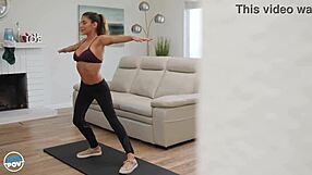 Nina north, my busty roommate, takes monster cock in pov. Want to see more?