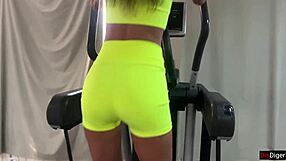 Trainer's Workout Turns Into Gym Fucking Katty