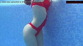 Mia ferrari super hot teen 18+ in red lingerie