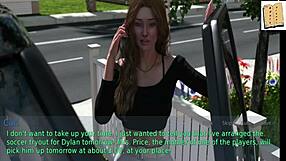 Big-titted stepmother and wife with huge asses participate in homemade hentai anime game session