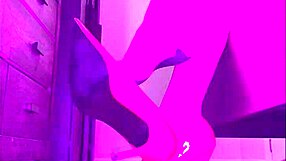 Stilettos in Stockings with Sexy High Heel Dangling by Paulette Lerouge