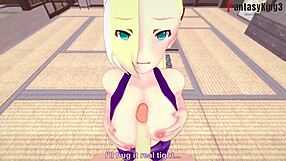 Ino Yamanaka Gives Titjob and Gets Fucked by Naruto