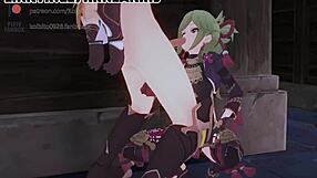 Genshin Impact Porn Shows Horny Lakris in Wild Hentai Action