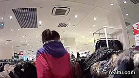 Czech Teen Seduced, Clothes Ripped in POV Shag