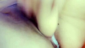 Masturbating with a toy leads to a good pussy fucking session