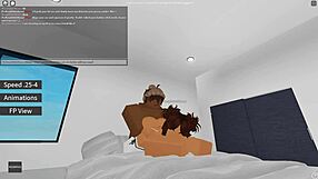 Amateur Bent Over for Big Black Cock Blowjob in Cheating Scene