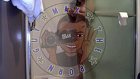 Olivia shows off her waxed pussy after hospital shift and gets creampied by big black cock.