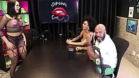 Safada Shows Breasts After Discussing Positions For Gang Bang And Double Penetration - Tifany Rocha Sheer Red