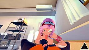 Sakura And Naruto Engage In Intense Uncensored Sex