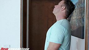 Brunette Step Sister Kyler Deepthroat Facial Cumslut With Small Tits