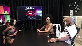 Safada Shows Breasts After Discussing Positions For Gang Bang And Double Penetration - Tifany Rocha Sheer Red