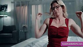 Busty Blondes Lena Paul and Sinn Sage Share Wet Lesbian Massage Leading to Intense Orgasms