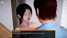 I'm exploring my new family in this erotic anime adventure