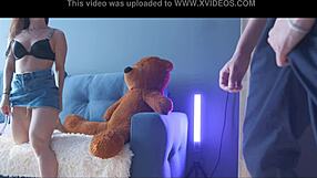 He spied on my masturbation and joined with his big cock