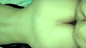 Stepsister makes me cum doggystyle on bed