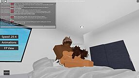 Amateur Bent Over for Big Black Cock Blowjob in Cheating Scene