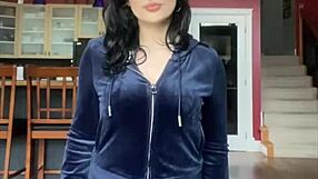 Juicy Couture Velour Tracksuit Unboxing and Try On with Petite Babe