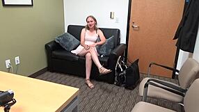 Lana Rey loses virginity on casting couch hard