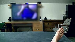 Ginger B Stopping By Pt1 with Sucking Grandmother Milf Brunette Granny