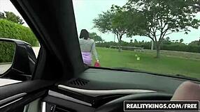 i got a special facial from ary ah may in street blowjobs scene