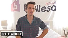 Dude Pounds Italian Valentina Nappi in Missionary. Cums Deep Inside Her!