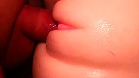 Fuck this hairless real doll pussy up close