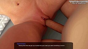 Sara's first time feels so intense