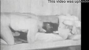 Watch this milf blowjob and fucking in vintage style!