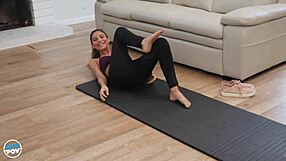 Nina north, my busty roommate, takes monster cock in pov. Want to see more?