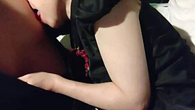 Red Mini-Skirt Girl Clings to Cock in Wild Cosplay Session With Creampie