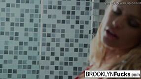 brooklyn shows off her perfect body teasingly