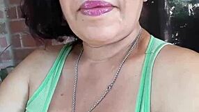 Young girl plays with her feet