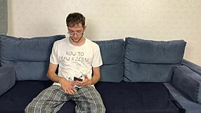 Why Did Step Sis Ask for Homework Help but Get Handjob Orgasm?