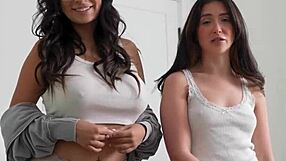 Step Sis Catches JERKING OFF