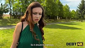 Payback Bitch Seduces With Natural Tits Close Up!