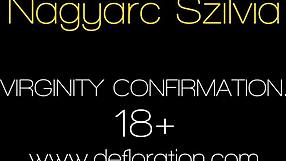 Nagyarc says, 'Confirm my virginity with defloration.'