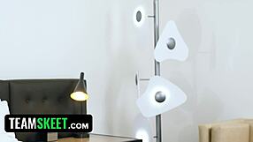 Octavia Red's first porn scene is so hot, bent over in doggy style with big tits riding! 😘