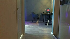 He spied on my masturbation and joined with his big cock