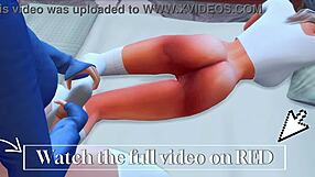 Lustful Futanari Stepmom Seduces Straight Daughter