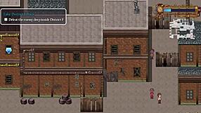 Detective Girl Fights Old Man And Giant Robot - Part 7!