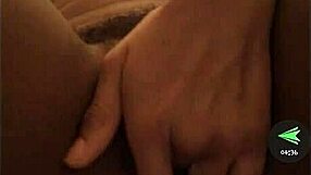 Morena de fuego masturbates with intense passion