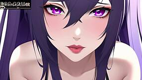 anime hottie shares positive affirmations.