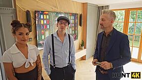 Pussy with a Price: Wife's Shaved Sex and Cuckold Watching