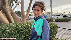 Stepmom Fucks Around Town