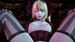 Shalltear Offers a Favor in Overlord Hentai