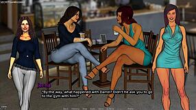 Cuckold husband lets another man touch his wife's big ass!