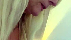 Alineflavio's homemade gay couple enjoys deepthroat, handjob, and orgasm in retro blue film style