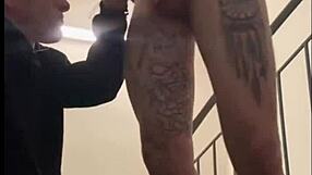 i saw a guy jerking off and joined to give him a blowjob