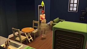 in wicked of whimsville, the brunette redhead masturbates solo while watching marjorie in a voyeur lesbian scene.